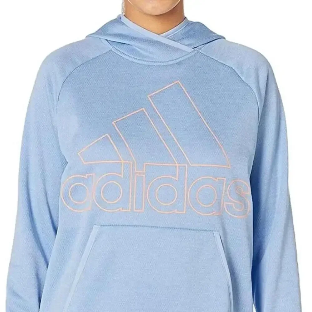 New Adidas Women's Athletics Team Issue Badge of Sport Hoodie Size: Small - Picture 3 of 3